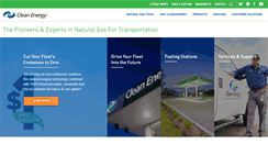 Desktop Screenshot of cleanenergyfuels.com
